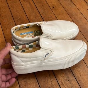 Vans white ultra Cush shoes